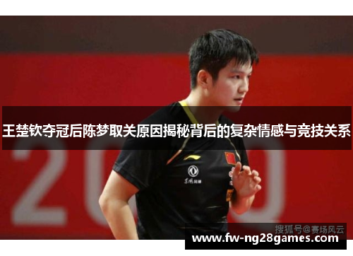 王楚钦夺冠后陈梦取关原因揭秘背后的复杂情感与竞技关系